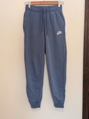 Nike Slate Blue Jogger Sweatpants with Logo